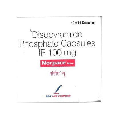 NORPACE NEW Capsule 10's - Global Surgicals
