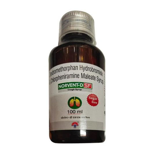 Norvent D SF Sugar Free Syrup 100ml - Global Surgicals