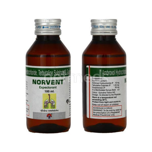 NORVENT Expectorant 100ml - Global Surgicals