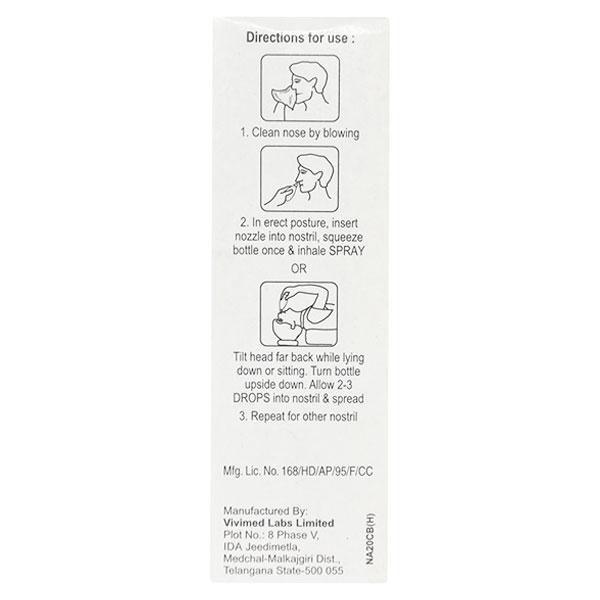 NOSACTIV Nasal Spray 20ml - Global Surgicals