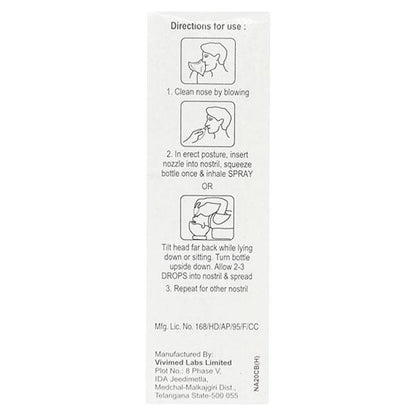 NOSACTIV Nasal Spray 20ml - Global Surgicals