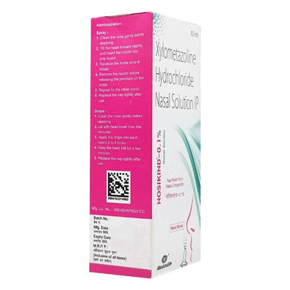 Nosikind Nasal Spray 10ml - Global Surgicals