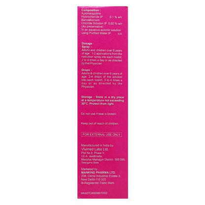 Nosikind Nasal Spray 10ml - Global Surgicals