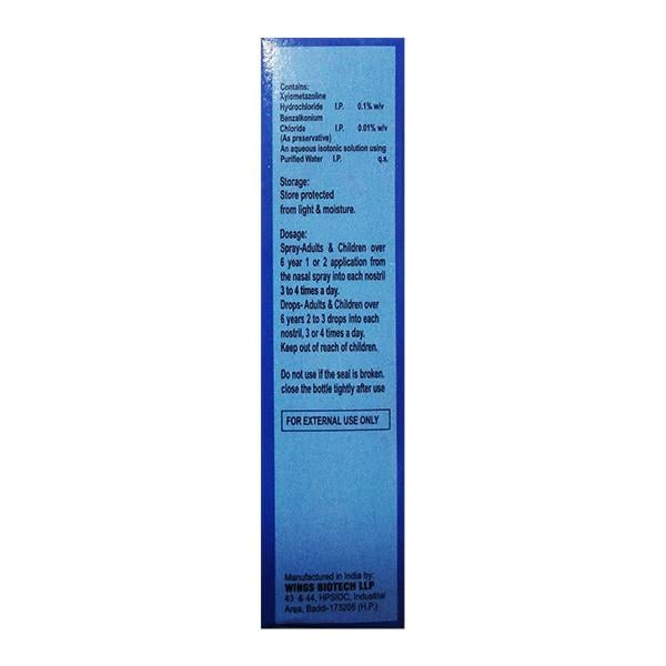 NOSYCLEAR ADULT Nasal Spray 10ml - Global Surgicals