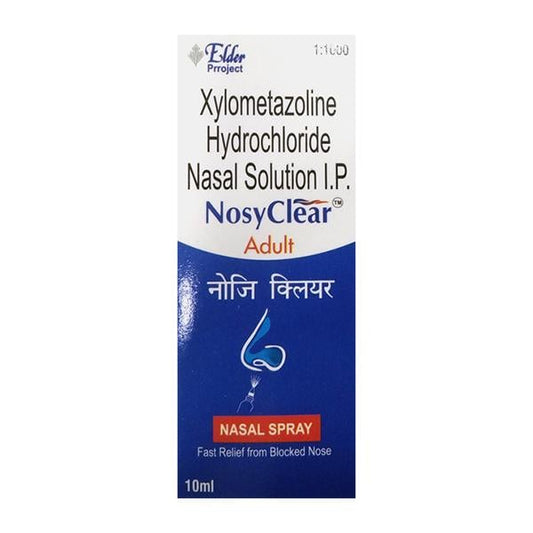 NOSYCLEAR ADULT Nasal Spray 10ml - Global Surgicals