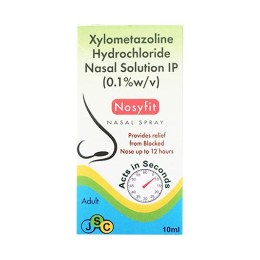 NOSYFIT (ADULT) Nasal Spray 10ml - Global Surgicals