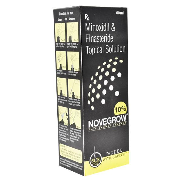 NOVEGROW 10% Topical Solution 60ml - Global Surgicals