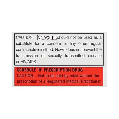 NOWILL 1.5mg Tablet 1's - Global Surgicals