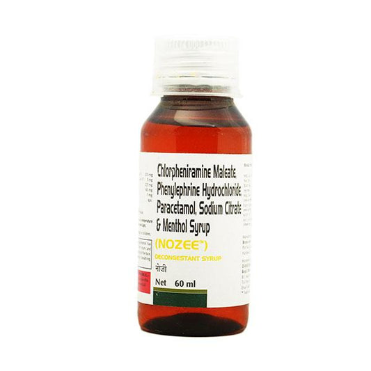 Nozee Syrup 60ml - Global Surgicals