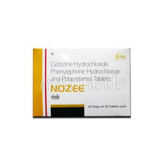 Nozee Tablet 10'S - Global Surgicals