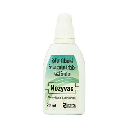 NOZYVAC Nasal Drops 20ml - Global Surgicals