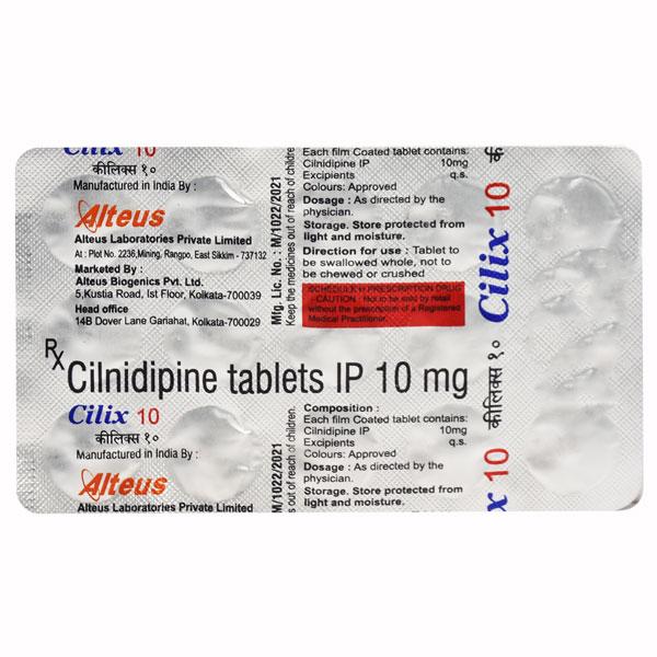 CILIX 10 Tablet 15's