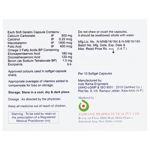 RADCAL MAX Softgel capsule 10's