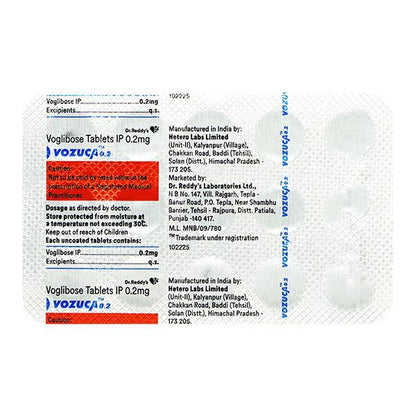 VOZUCA 0.2 Tablet 15's
