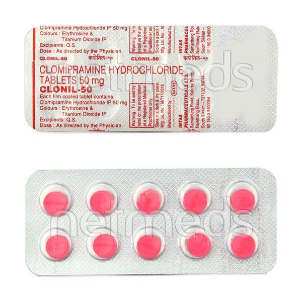 Clonil 50mg Tablet 10'S