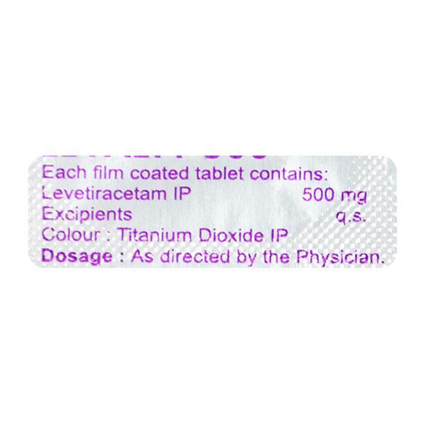 LEVALTY 500mg Tablet 10's