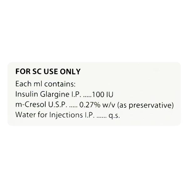 Glaritus 100IU Cartridge 1X3ml