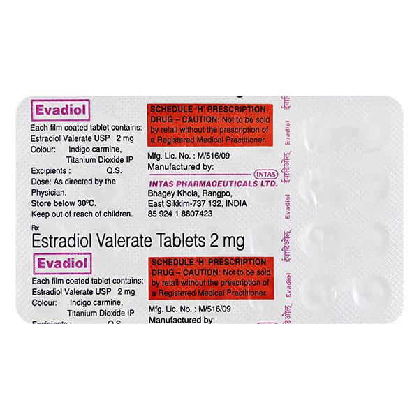Evadiol Tablet 28'S
