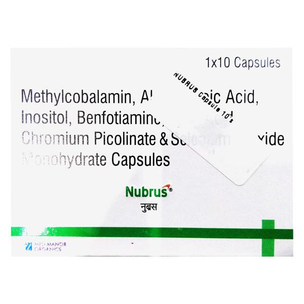 NUBRUS Capsule 10's - Global Surgicals