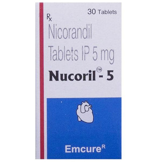 Nucoril 5mg Tablet 30'S - Global Surgicals
