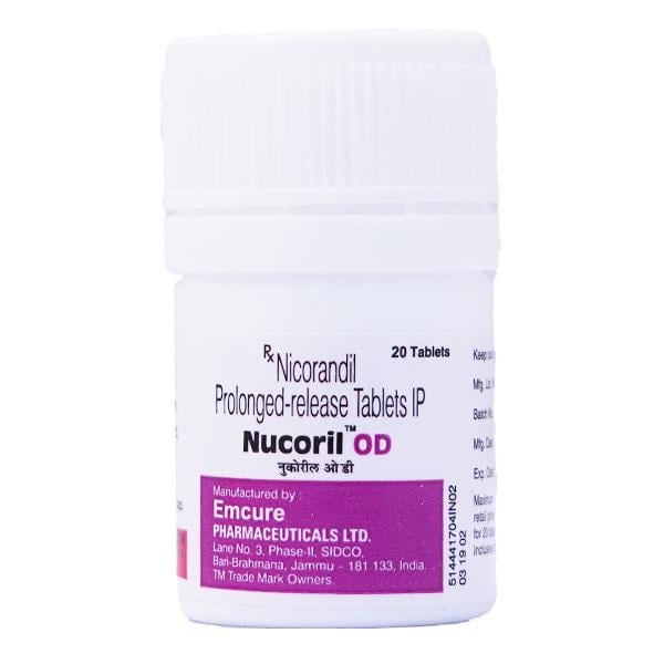 Nucoril OD Tablet 20'S - Global Surgicals