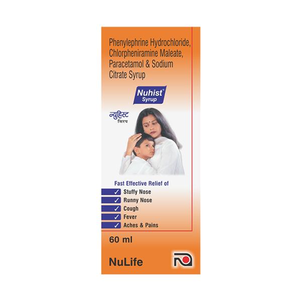 NUHIST Syrup 60ml - Global Surgicals