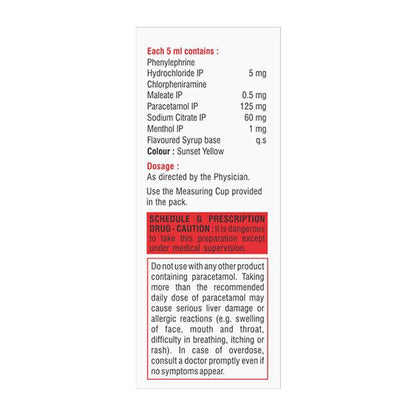 NUHIST Syrup 60ml - Global Surgicals