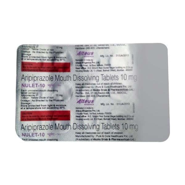 NULET 10 Tablet 15's - Global Surgicals