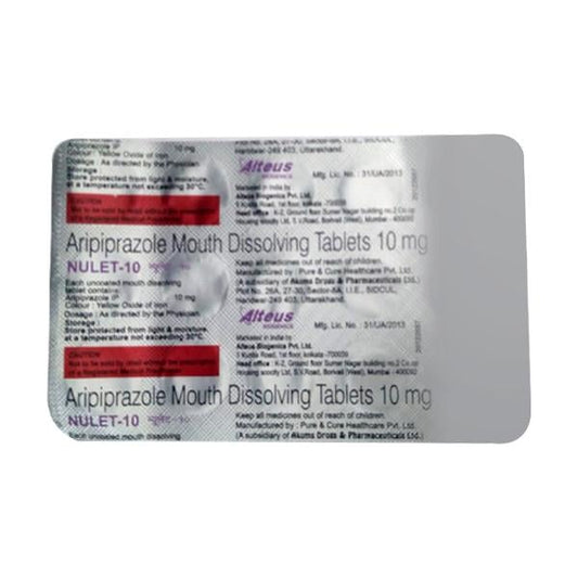 NULET 10 Tablet 15's - Global Surgicals
