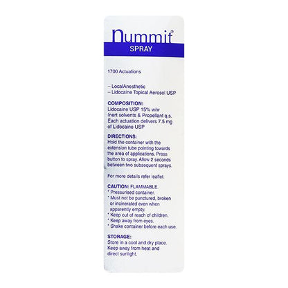 Nummit Fresh Mint Flavour Spray 100gm - Global Surgicals
