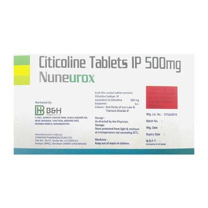 NUNEUROX Tablet 10's - Global Surgicals