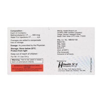 Nurite Injection 1ml - Global Surgicals