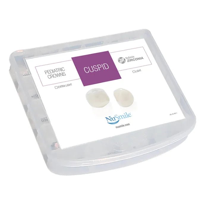 NuSmile Zirconia Incisor Refill Preformed Paediatric Crowns - Global Surgicals