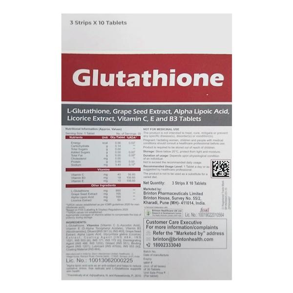 Nutrobril Tablet 10's - Global Surgicals