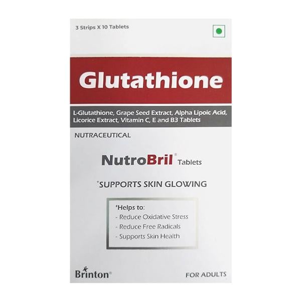 Nutrobril Tablet 10's - Global Surgicals