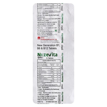Nuzevita Tablet 10'S - Global Surgicals