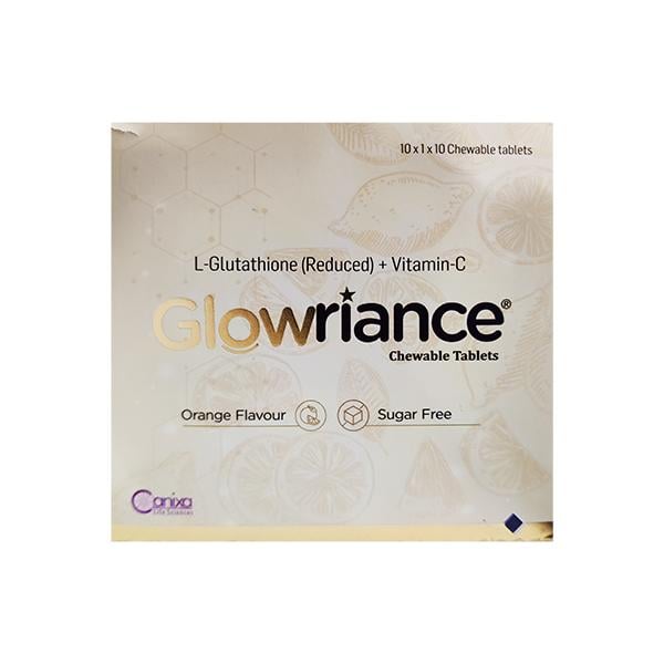 GLOWRIANCE SUGAR FREE ORANGE FLAVOUR Chewable Tablet 10's