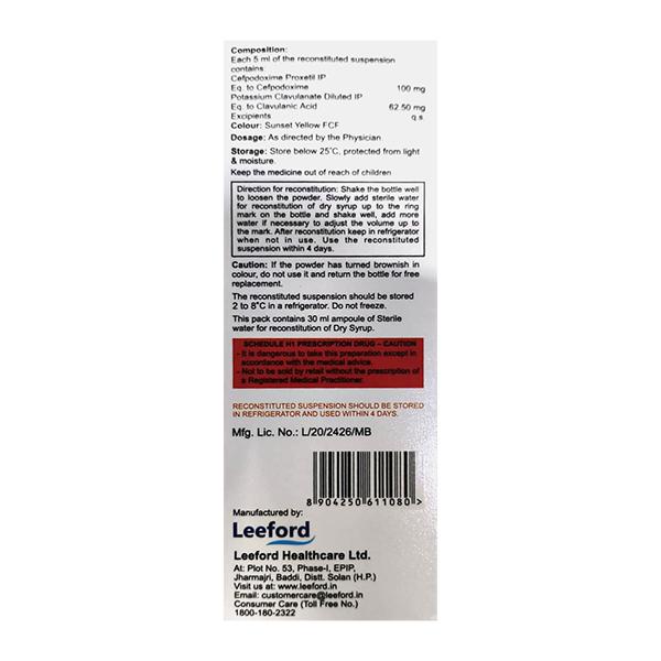 CEFREDROX CV DUOS Suspension 30ml