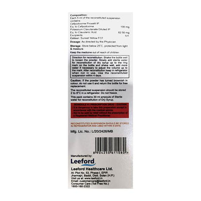CEFREDROX CV DUOS Suspension 30ml