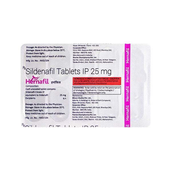 HERNAFIL Tablet 10's