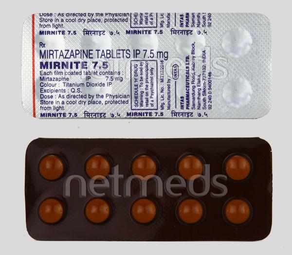 Mirnite 7.5mg Tablet 10'S