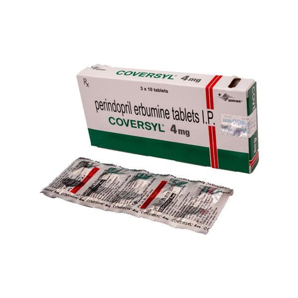 Coversyl 4mg Tablet 10'S