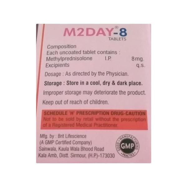 M2DAY 8 Tablet 15's