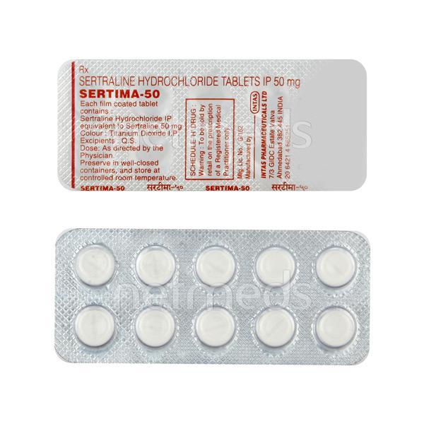 Sertima 50mg Tablet 10'S