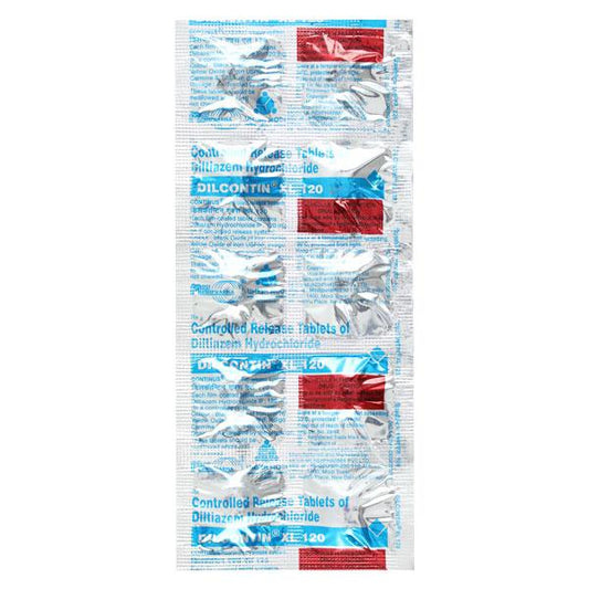 Dilcontin XL 120mg Tablet 10'S