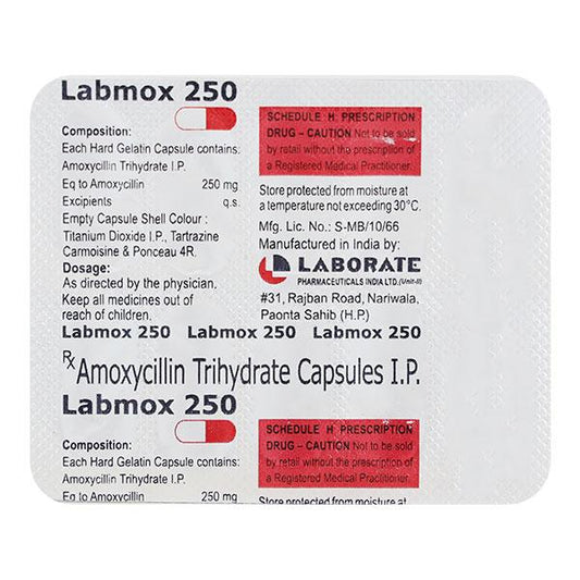 LABMOX 250 Capsule 10's