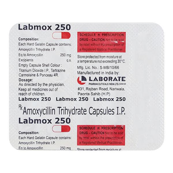 LABMOX 250 Capsule 10's