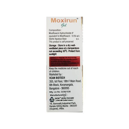 MOXIRUN Gel Eye Drops 5ml