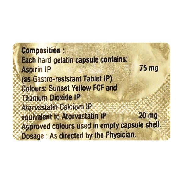 TONACT ASP 20/75 Capsule 10's