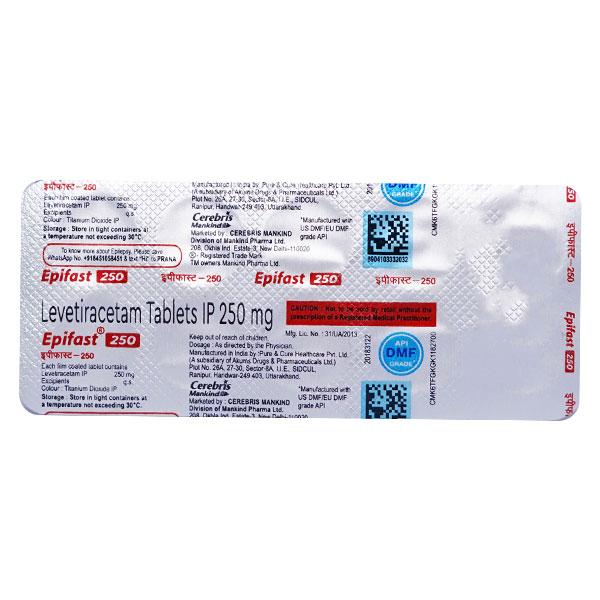 EPIFAST 250 Tablet 10's